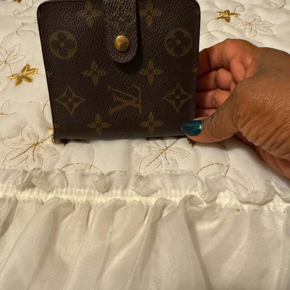 Louis Vuitton Brown Monogram Canvas Wallet